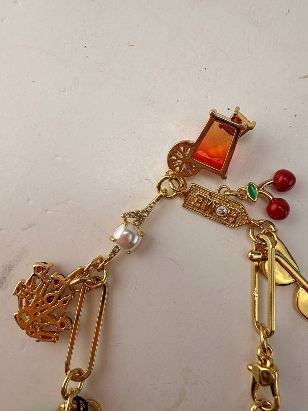 NWOT Kate Spade Gold Sweet
Treasures Charm Bracelet - Picture 14 of 16